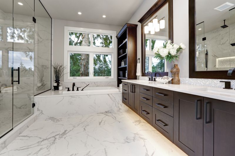 Spacious Master Bathroom